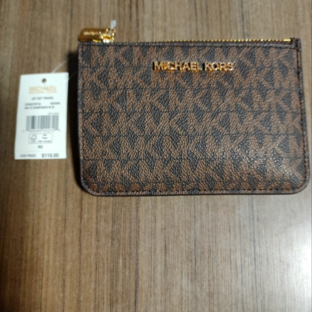 Michael Kors Jet Set coin purse|card holder